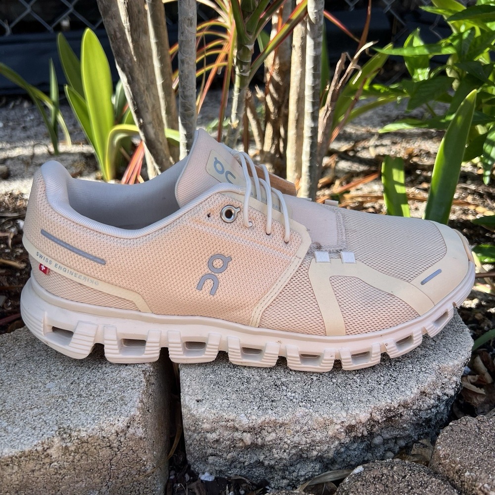 On Cloud 6 Sneakers Blonde/Dew Women's Casual Running Shoes Size 10